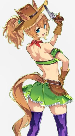 Taiki Shuttle Anime Conversion - AI image template preview