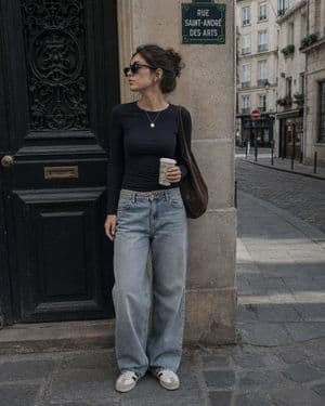 Parisian Street Style Editorial - AI image template preview
