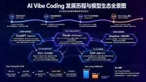 AI Vibe Coding Evolution Map - AI image template preview