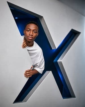 Premium X Branding Portrait - AI image template preview