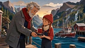 Cinematic Norway Story World Keyframe - AI image template preview