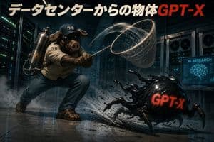 Data Center GPT-X Monster Hunt - AI image template preview