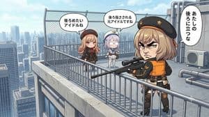 Rooftop Gekiga Idol Sniper Scene preview