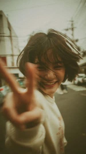 Y2K Street Photography Portrait - AI image template preview