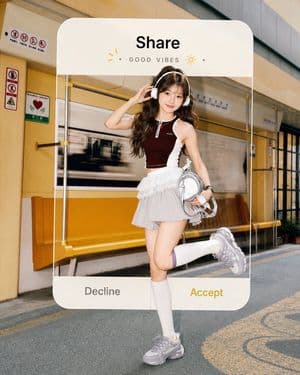 Subway Good Vibes App Card Portrait preview