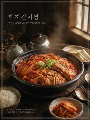 Cinematic Food Photography Menu - AI image template preview