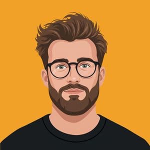Modern Flat Vector Avatars - AI image template preview