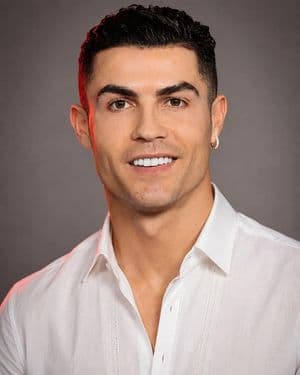 Professional Footballer Media Day Portrait - AI image template preview