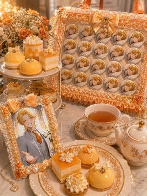 Orange Oshi Afternoon Tea preview