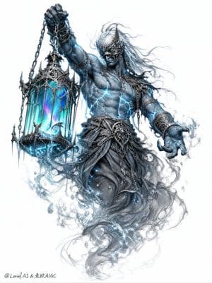 Pencil Sketch RPG Character Concept - AI image template preview