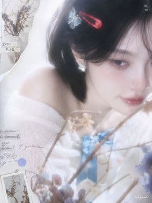 Korean Aesthetic Soft Sweet Portrait - AI image template preview