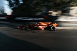 Cinematic McLaren F1 Panning Shot preview
