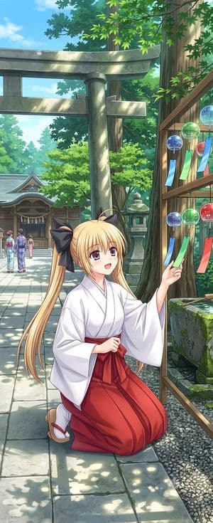 Summer Shrine Maiden Portrait preview