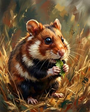 European Hamster Wildlife Photography preview