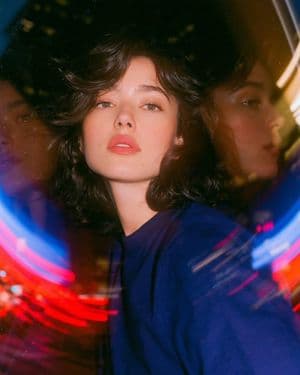 Glass Entrance Reflection Portrait preview
