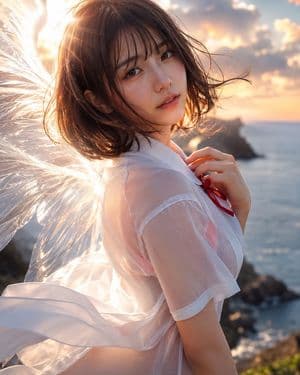 Angel Girl at Sunset Coast preview