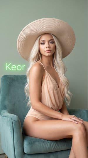 Minimalist Sage Green Studio Portrait preview