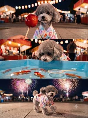 Toy Poodle at Summer Festival preview