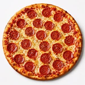 Overhead Pepperoni Pizza Photo preview
