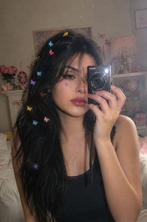 Dreamy Y2K Digital Camera Mirror Selfie preview