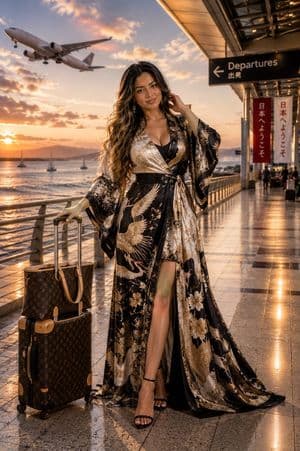 Luxury Fashion Travel Editorial preview