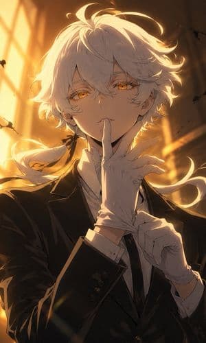 Golden Shh Anime Noble Portrait preview