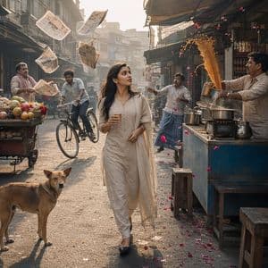 Indian Street Market Frozen in Time preview