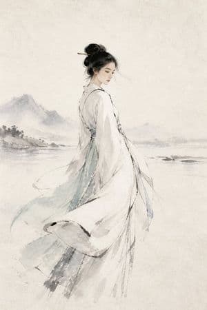 Chinese Ink Wash Portrait preview