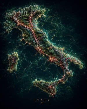 Surreal Biological Travel Poster preview