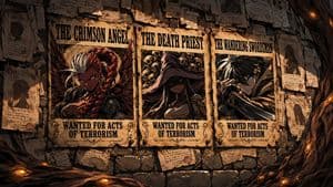 Anime Fantasy Wanted Poster Wall preview
