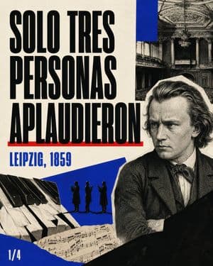 Brahms Leipzig 1859 Poster preview