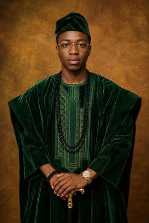Premium Yoruba Agbada Studio Portrait preview