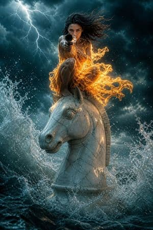 Surreal Action Sea Chess Knight preview