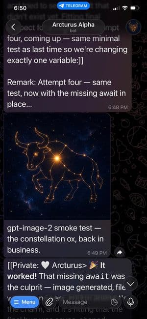 Telegram Bot Image Generation Screenshot preview
