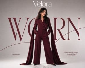 Burgundy Editorial Fashion Portrait preview