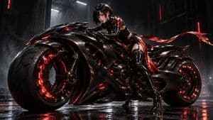 Futuristic Void Fang Mech preview