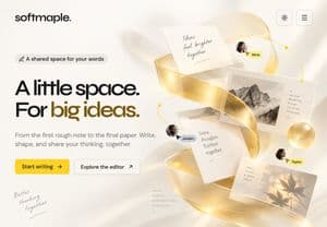 Softmaple Landing Page Hero Expansion preview