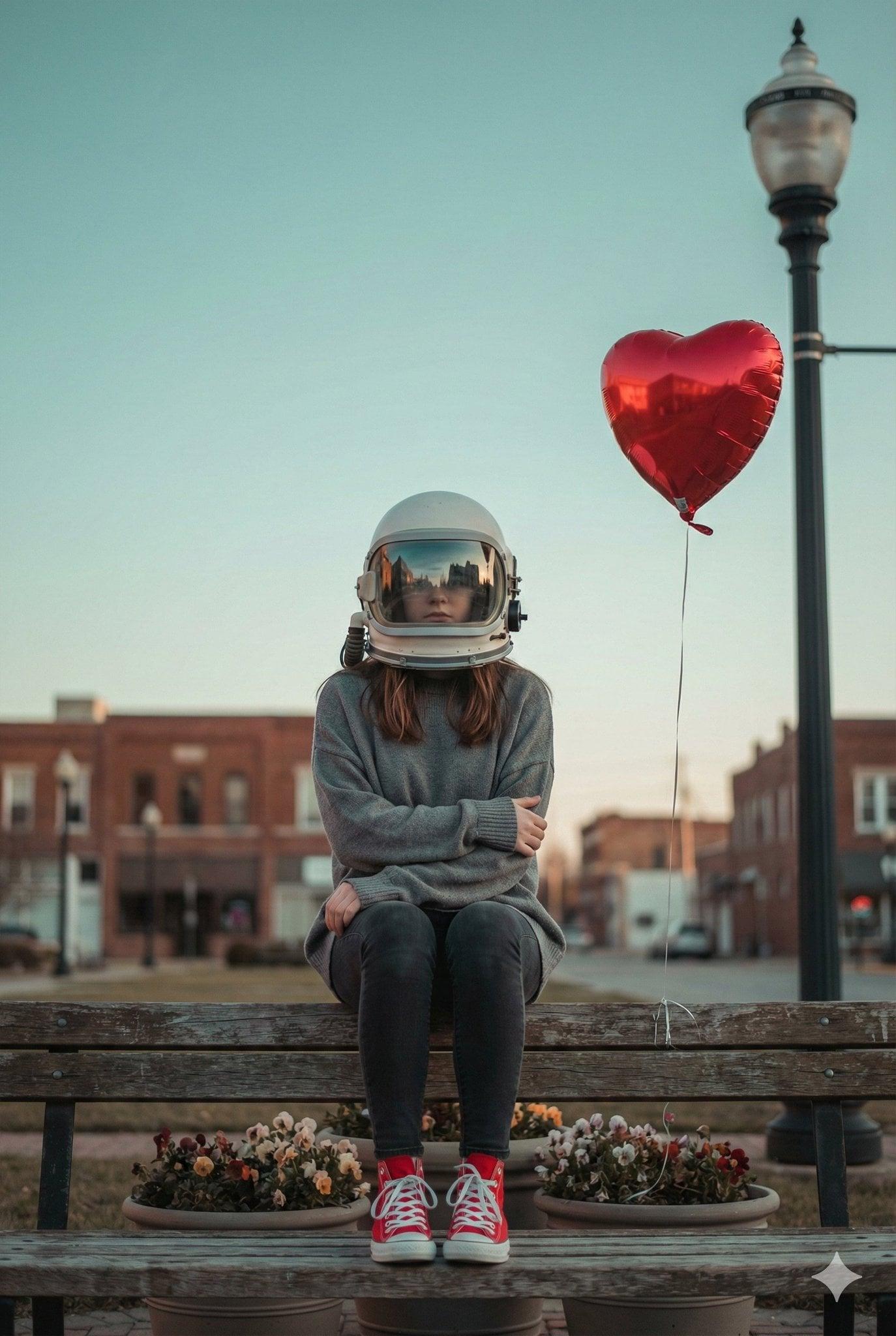 Cinematic, dreamy, modern surrealism with lifestyle photography - AI image template preview