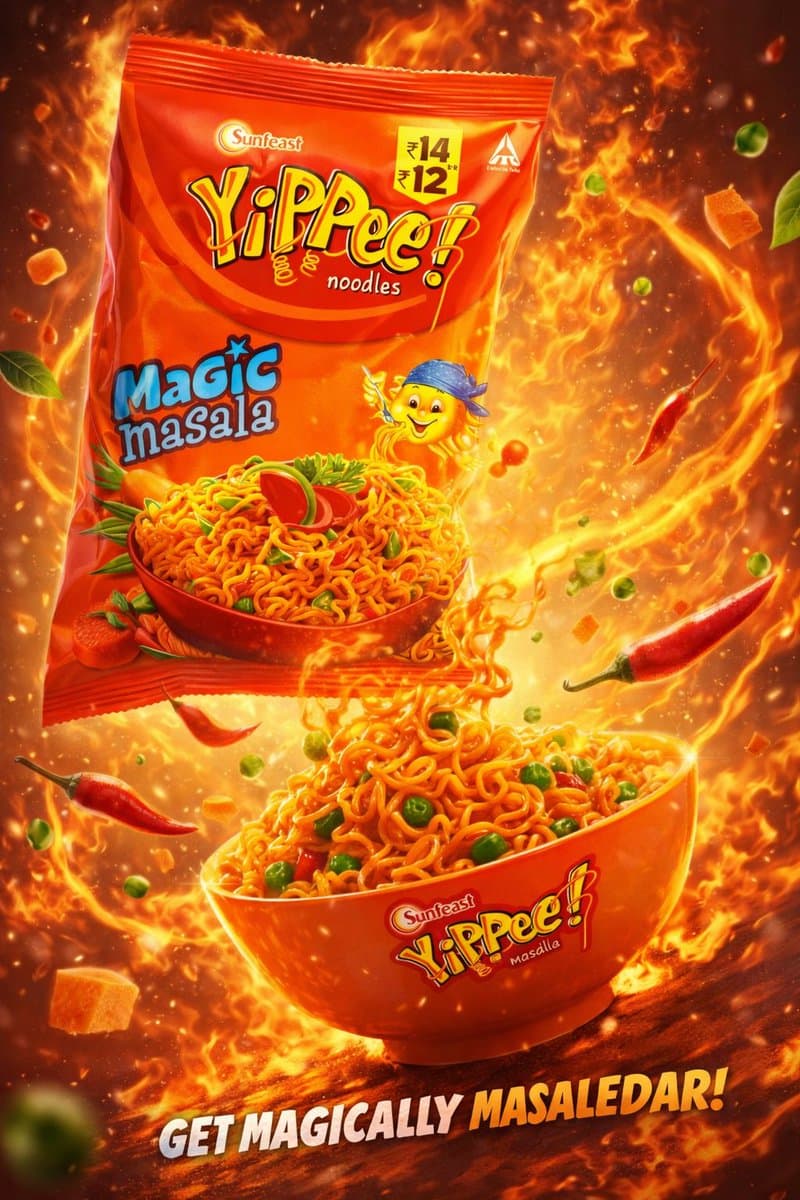 Ultra-high-resolution 8K cinematic commercial food advertisement - AI image template preview