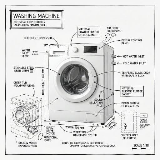 Infographic image combining a realistic photograph or photoreal render - AI image template preview