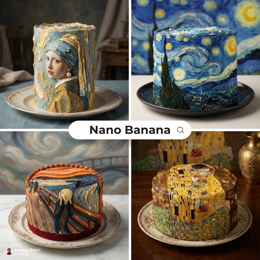 Hyper realistic food photography, cake decorated to recreate the famous - AI image template preview