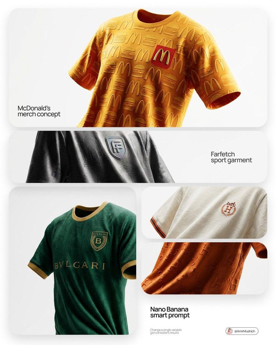A high-end editorial lookbook for a bespoke football jersey designed - AI image template preview