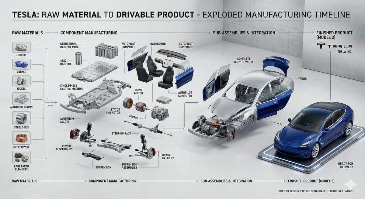 Product design, cross-section cutaway view, internal anatomy revealed - AI image template preview