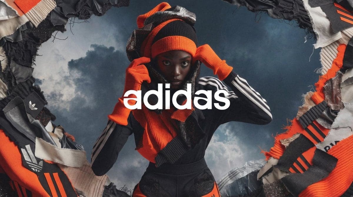 A high fashion campaign poster - AI image template preview