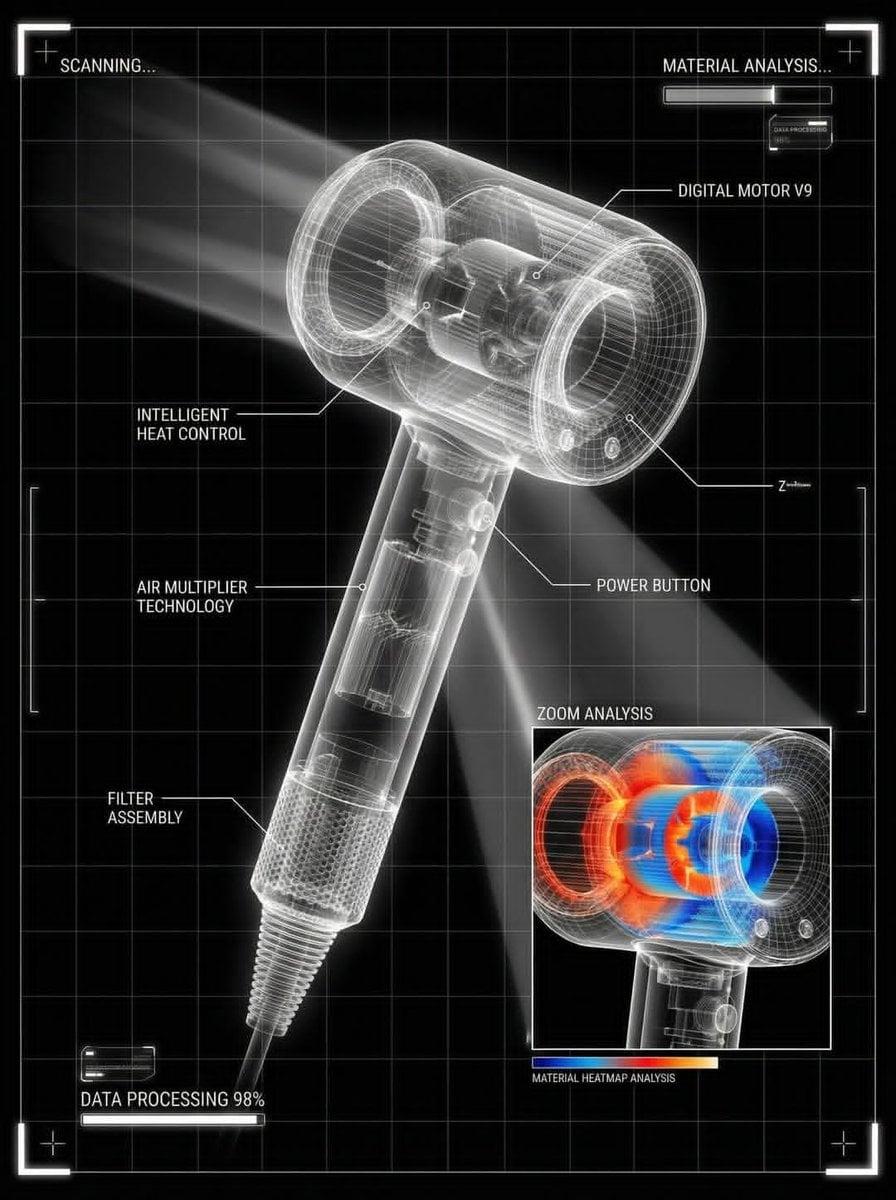 You are a world-class director of industrial visualization - AI image template preview