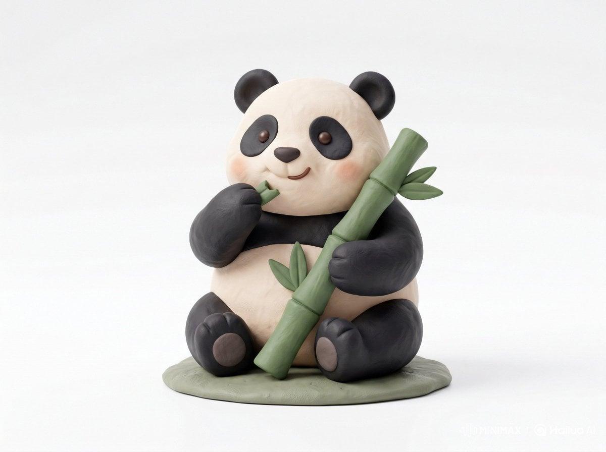 Cute 3D render of a, matte surface, kneaded clay icon style, simple - AI image template preview