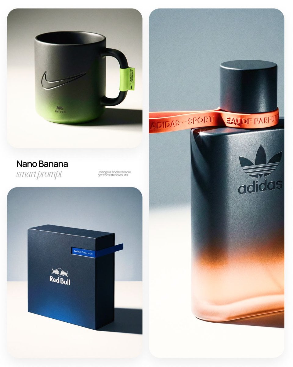 Luxury Material Identity Product Photography System - AI image template preview