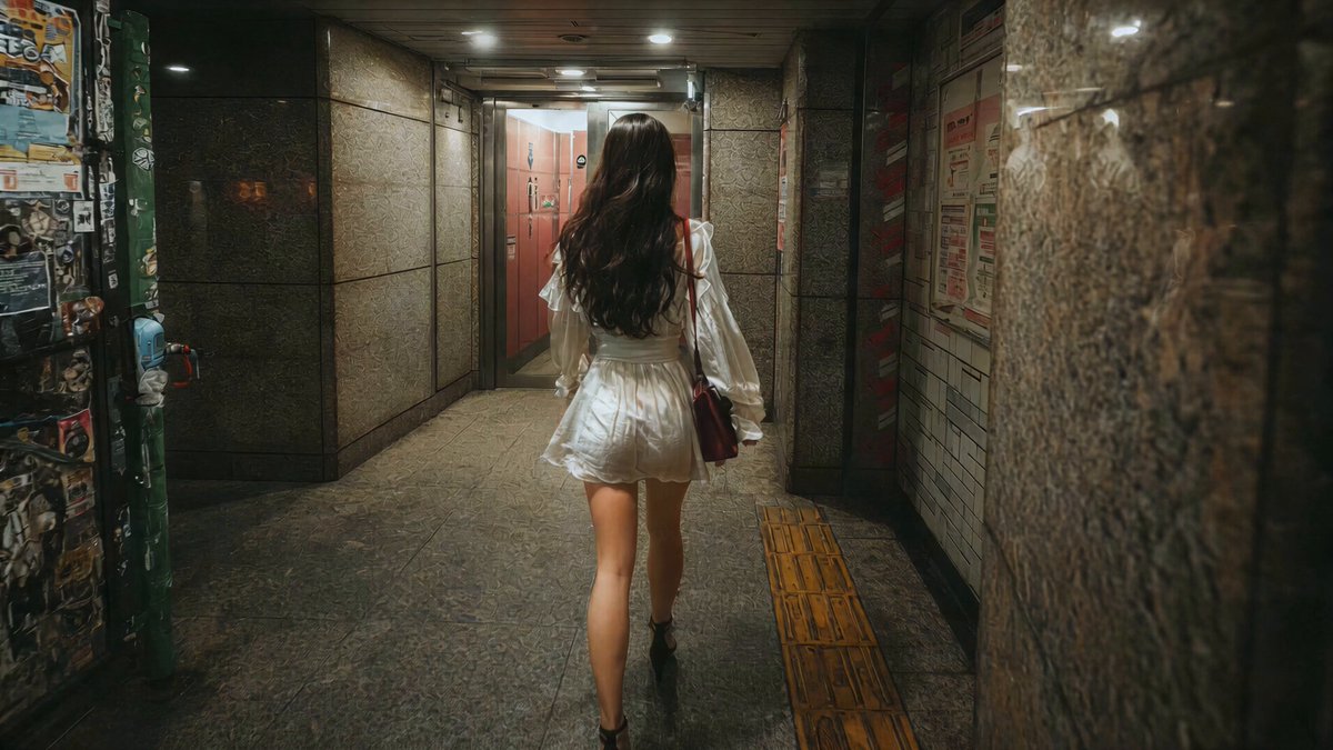J-Horror Shibuya Station - Seedance 2.0 - AI image template preview