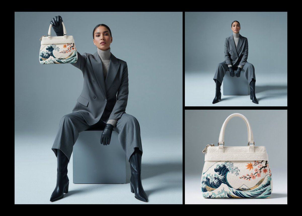 Consistent Pose Modification for Product Shots - AI image template preview