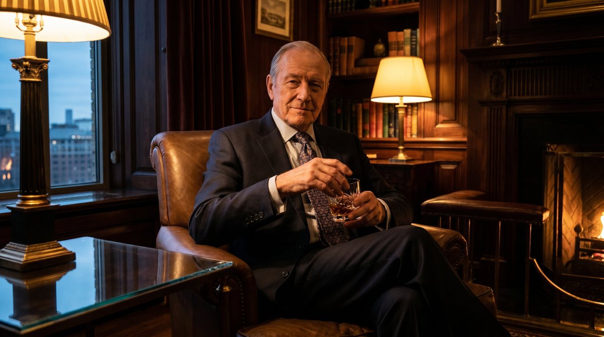 Luxury Room Whiskey Portrait - AI image template preview